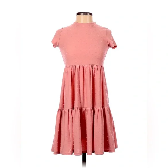 see you monday pink dress See You Monday Los Angeles light pink ruffle dress size large